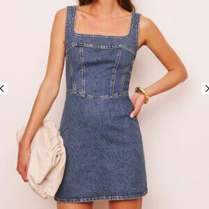 Reformation Davies Denim Dress